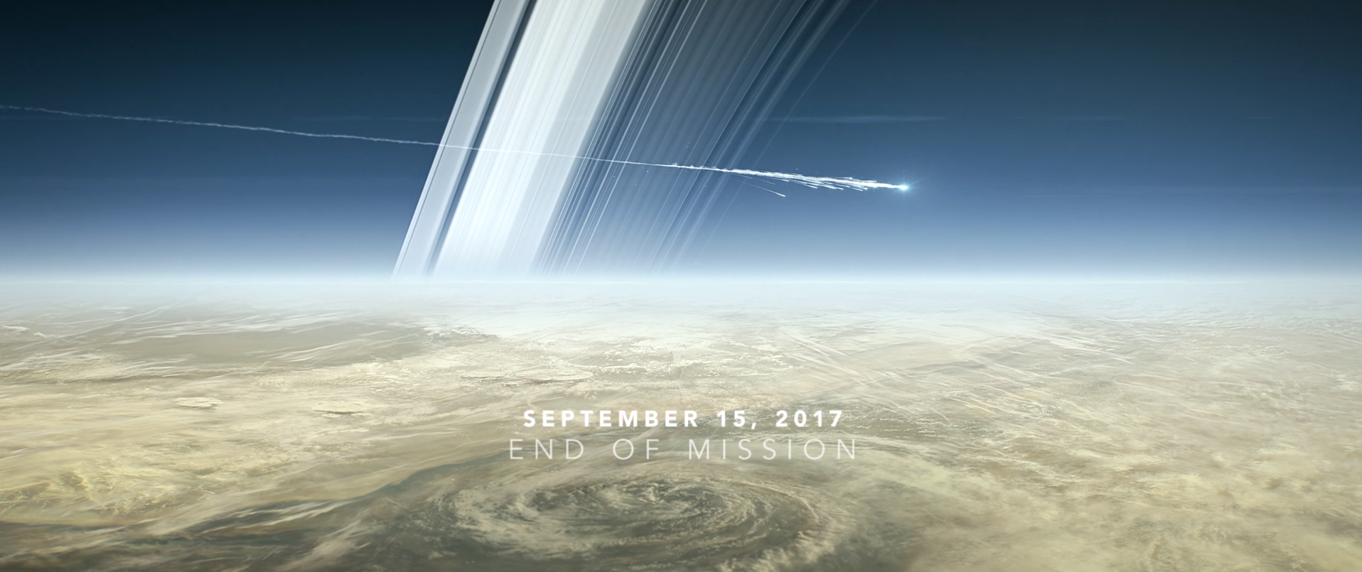 Fim da Cassini e uma surpresa no céu de Saturno