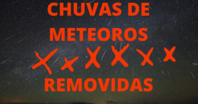 CHUVAS DE METEOROS REMOVIDAS