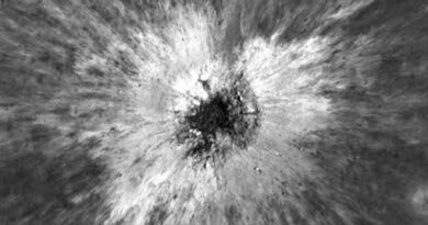 A Lua ganhou uma nova cratera A Lua ganhou uma nova cratera